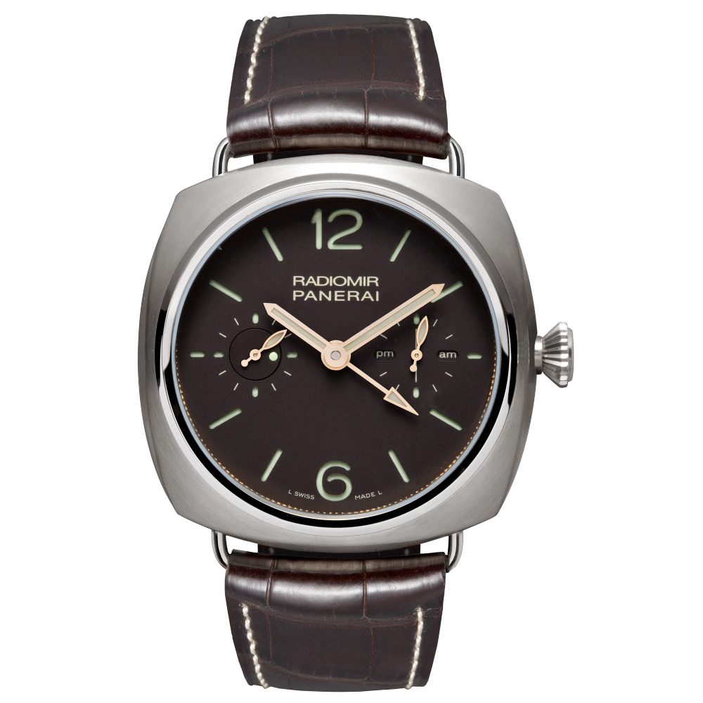 PANERAI Radiomir Tourbillon GMT Titanio PAM00315 day view