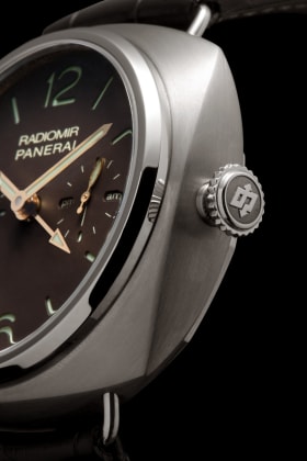 PANERAI Radiomir Tourbillon GMT Titanio PAM00315 Detail 
