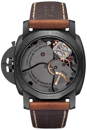 PANERAI Luminor 1950 Tourbillon GMT Automatic Ceramica PAM00396 Detail 