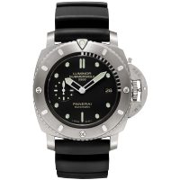 PANERAI Luminor Submersible 1950 2500m 3 Days Automatic Titanio PAM00364 Front view