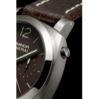 PANERAI Luminor 1950 Chrono Monopulsante Left-Handed 8 Days Titanio PAM00345 Detail 2