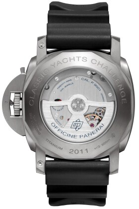 PANERAI Luminor Submersible 1950 Regatta 3 Days GTM Automatic Titanio PAM00371 Detail 