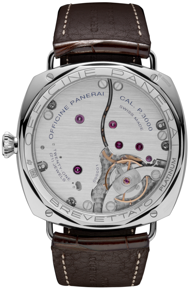 PANERAI Radiomir 3 Days Platino PAM00373 Detail 