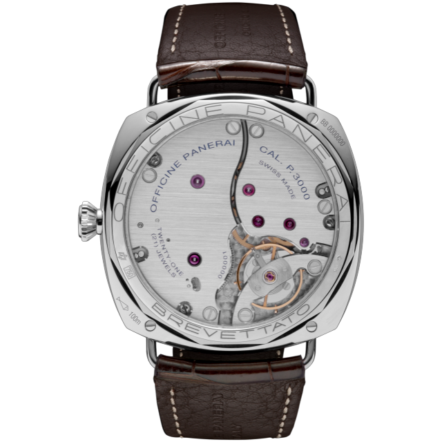 PANERAI Radiomir 3 Days Oro Bianco PAM00376 Back view