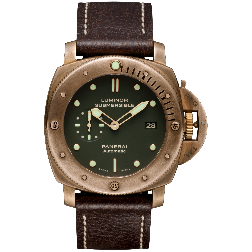 PANERAI Luminor Submersible 1950 3 Days Automatic Bronzo PAM00382 day view