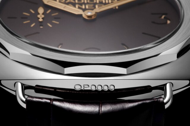 PANERAI Radiomir Platino PAM00521 Detail 