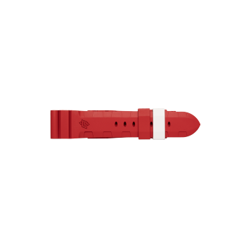 PNMXE0M1TL - Strap caoutchouc red