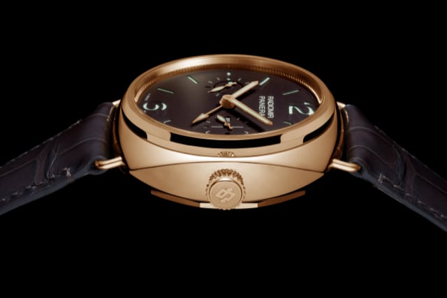 PANERAI Radiomir Tourbillon GMT Oro Rosa PAM00330 Detail 