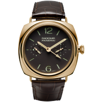 PANERAI Radiomir Tourbillon GMT Oro Rosa PAM00330 Front view