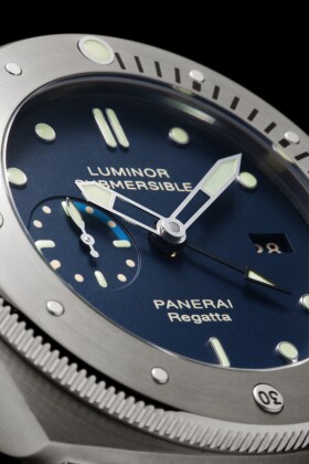 PANERAI Luminor Submersible 1950 Regatta 3 Days GTM Automatic Titanio PAM00371 Detail 