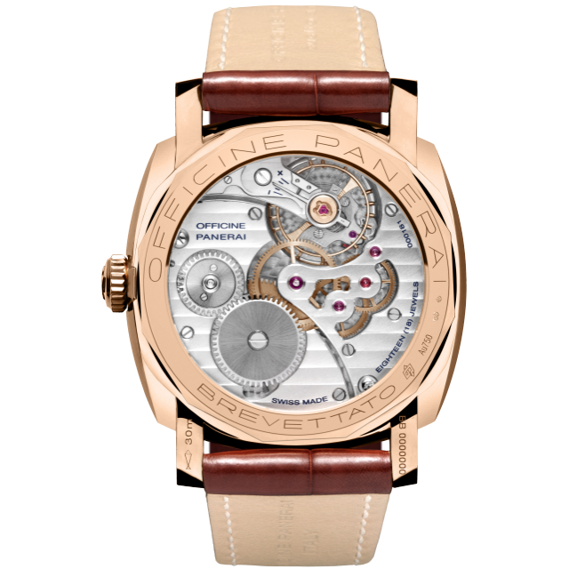 PANERAI Radiomir 1940 Oro Rosso PAM00398 Back view