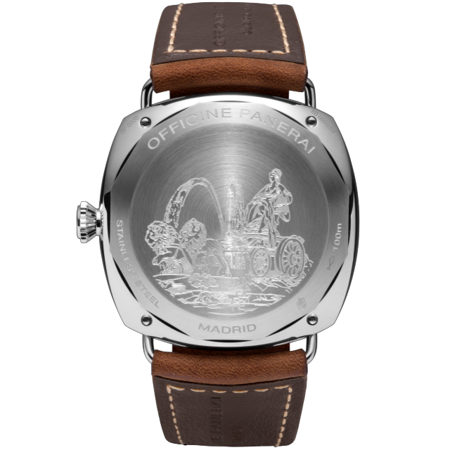 PANERAI Radiomir 8 Days Acciaio PAM00408 Back view