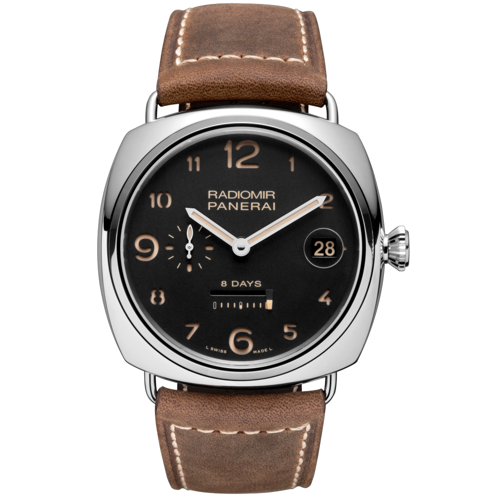 PANERAI Radiomir 8 Days Acciaio PAM00407 day view