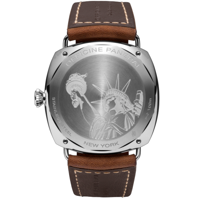 PANERAI Radiomir 8 Days Acciaio PAM00407 Back view