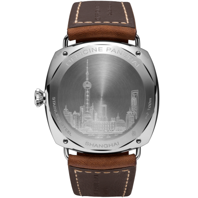 PANERAI Radiomir 8 Days Acciaio PAM00410 Back view