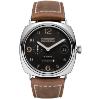 PANERAI Radiomir 8 Days Acciaio PAM00410 Front view