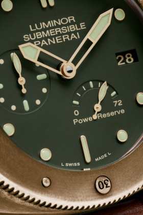 PANERAI Luminor Submersible 1950 3 Days Power Reserve Automatic Bronzo PAM00507 Front 4