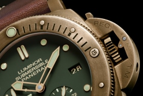 PANERAI Luminor Submersible 1950 3 Days Power Reserve Automatic Bronzo PAM00507 Detail 