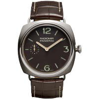 PANERAI Radiomir Titanium  Front view