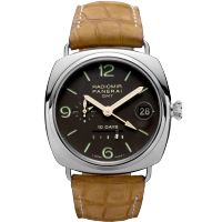 PANERAI Radiomir 10 Days GMT Platinum  Front view