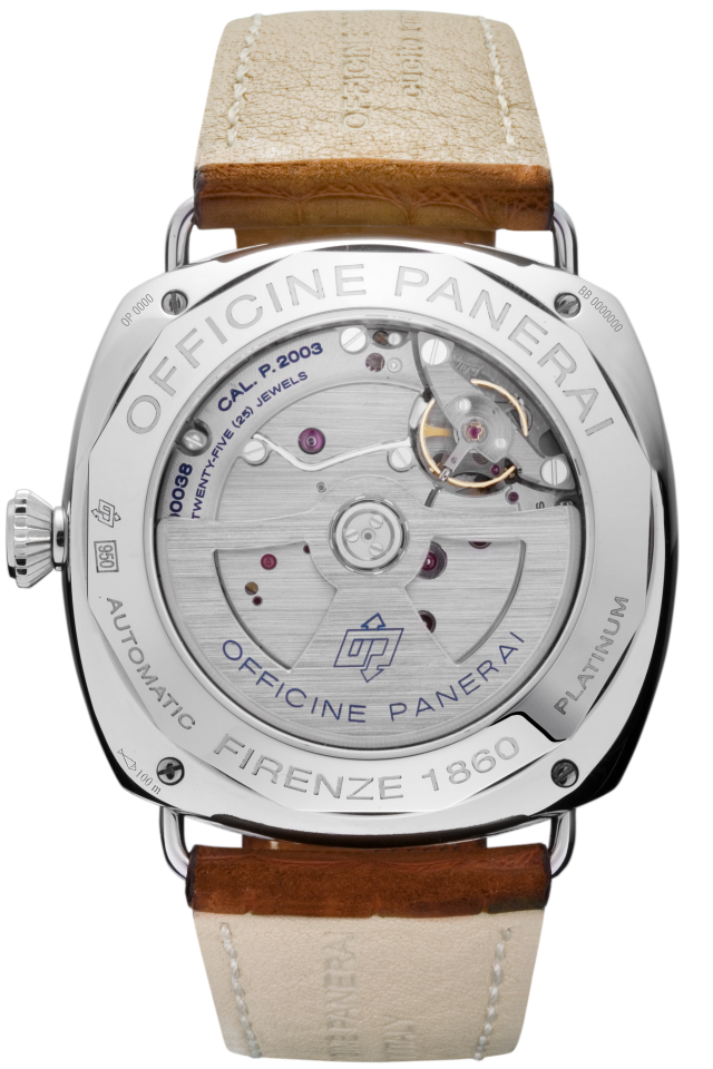 PANERAI Radiomir 10 Days GMT Platinum PAM00274 Detail 