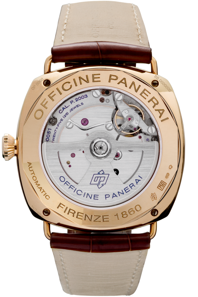 PANERAI Radiomir 10 Days GMT Pink Gold PAM00273 Detail 