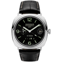 PANERAI Radiomir 10 Days GMT White Gold  Front view