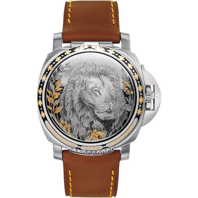PANERAI Luminor Sealand for Purdey  Front view