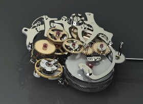 PANERAI Luminor 1950 8 Days Chrono Monopulsante GMT Pink Gold PAM00277 Detail 