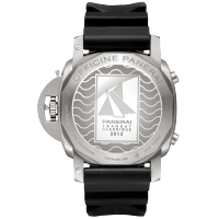 PANERAI Luminor 1950 Rattrapante 8 Days Titanio PAM00427 Back view