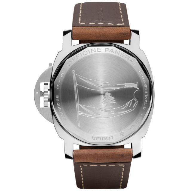 PANERAI Luminor Marina Acciaio PAM00455 Back view