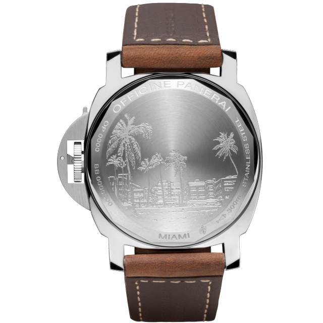 PANERAI Luminor Marina Acciaio PAM00468 Back view