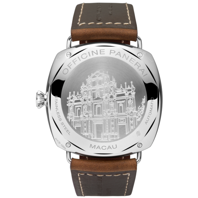 PANERAI Radiomir 10 Days GMT Automatic Acciaio PAM00475 Back view