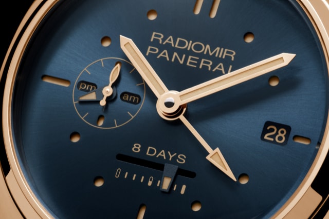 PANERAI Radiomir 8 Days GMT Oro Rosso PAM00538 Detail 