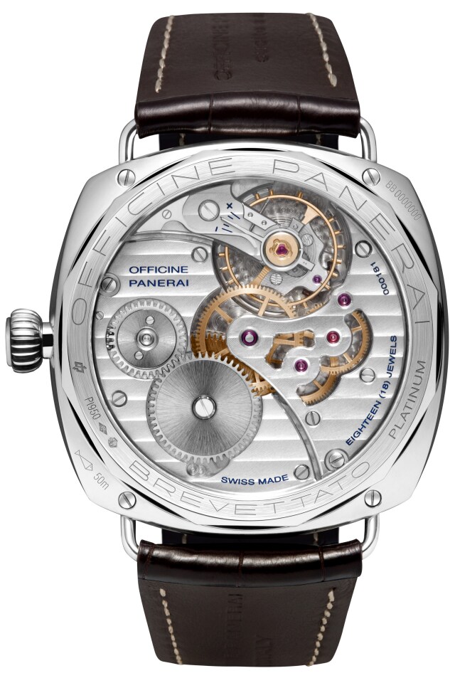 PANERAI Radiomir Platino PAM00521 Detail 