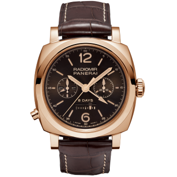 PNPAM00502 - Radiomir 1940 Chrono Monopulsante 8 Days GMT Oro Rosso