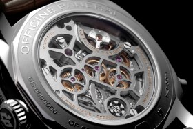 PANERAI Radiomir 1940 Chrono Monopulsante 8 Days GMT Oro Bianco PAM00503 Detail 