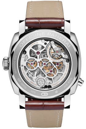 PANERAI Radiomir 1940 Chrono Monopulsante 8 Days GMT Oro Bianco PAM00503 Detail 