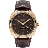 PANERAI Radiomir 10 Days GMT Automatic Oro Rosso PAM00497 Front view