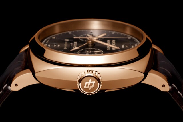 PANERAI Radiomir 1940 Chrono Monopulsante 8 Days GMT Oro Rosso PAM00502 Detail 