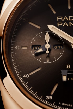 PANERAI Radiomir 1940 Chrono Monopulsante 8 Days GMT Oro Rosso PAM00502 Front 4