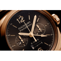 PANERAI Radiomir 1940 Chrono Monopulsante 8 Days GMT Oro Rosso PAM00502 Detail 3