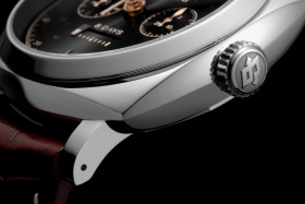 PANERAI Radiomir 1940 Chrono Monopulsante 8 Days GMT Oro Bianco PAM00503 Detail 