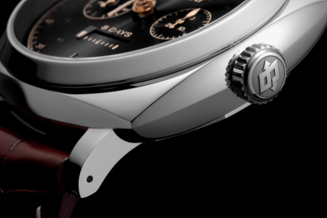 PANERAI Radiomir 1940 Chrono Monopulsante 8 Days GMT Oro Bianco PAM00503 Detail 