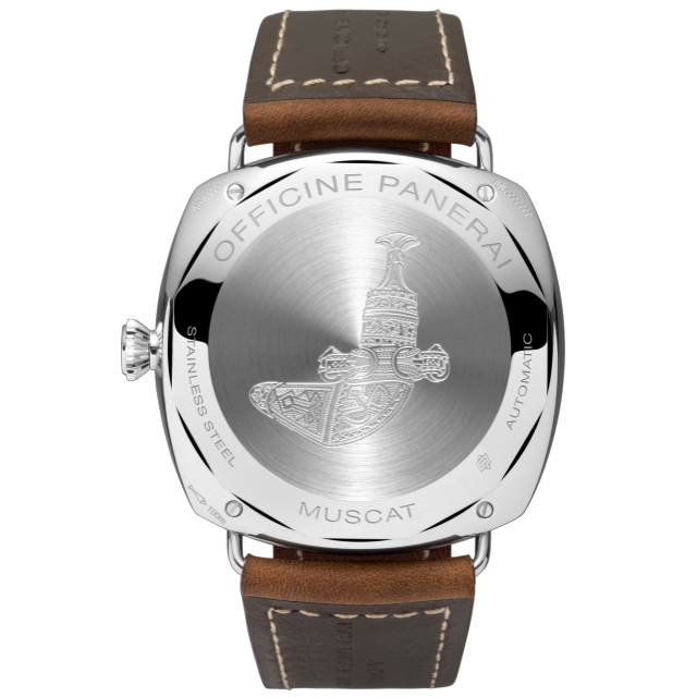 PANERAI Radiomir 10 Days GMT Automatic Acciaio PAM00554 Back view