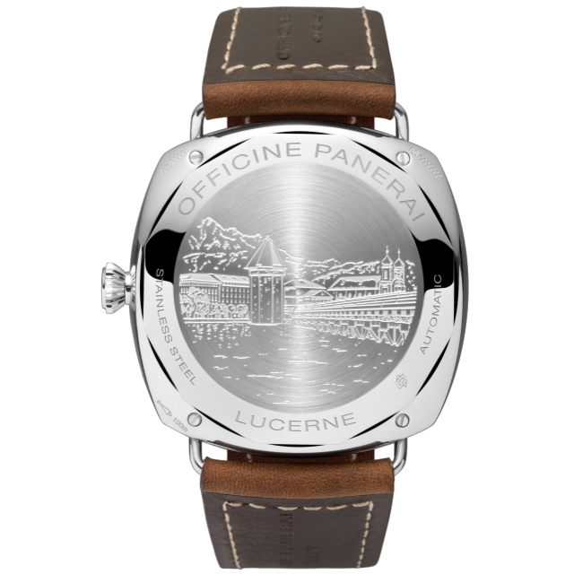 PANERAI Radiomir 10 Days GMT Automatic Acciaio PAM00551 Back view