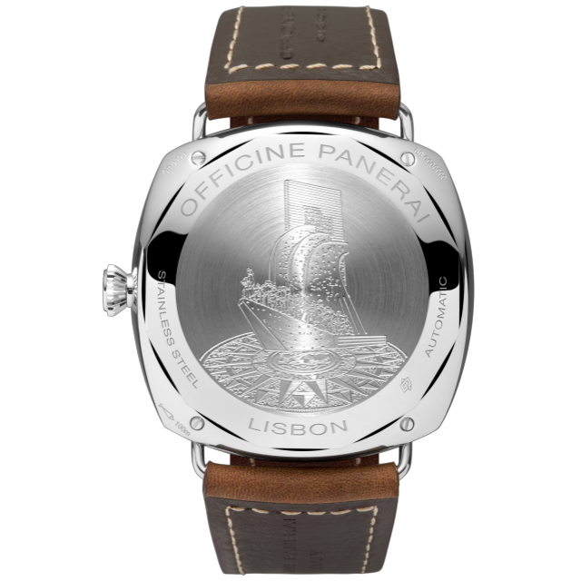 PANERAI Radiomir 10 Days GMT Automatic Acciaio PAM00550 Back view