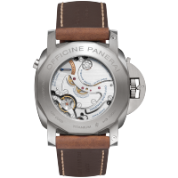 PANERAI Luminor 1950 Chrono Monopulsante Left-Handed 8 Days Titanio PAM00579 Back view