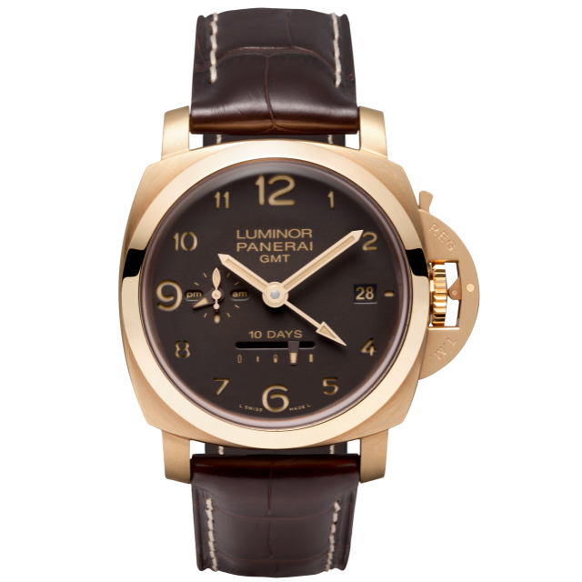 PANERAI Luminor GMT 10 Days PAM00493 Front view