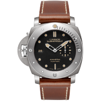 PANERAI Luminor Submersible 1950 Left-Handed 3 Days Automatic Titanio PAM00569 Front view